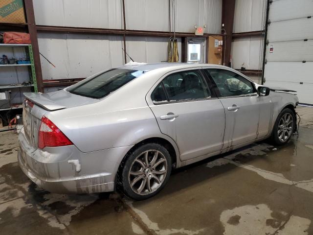 3FAHP0JA4BR313745 - 2011 FORD FUSION SEL SILVER photo 3