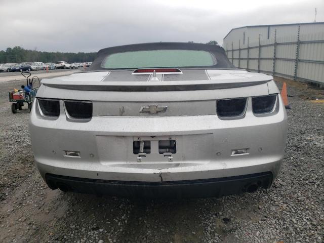 2G1FB3D32C9173709 - 2012 CHEVROLET CAMARO LT SILVER photo 6