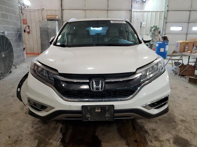 5J6RM4H7XFL126338 - 2015 HONDA CR-V EXL WHITE photo 5