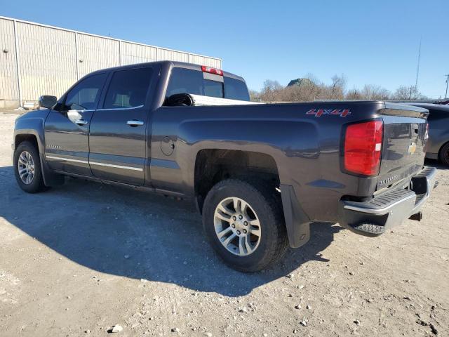 3GCUKSEC6EG250274 - 2014 CHEVROLET SILVERADO K1500 LTZ GRAY photo 2