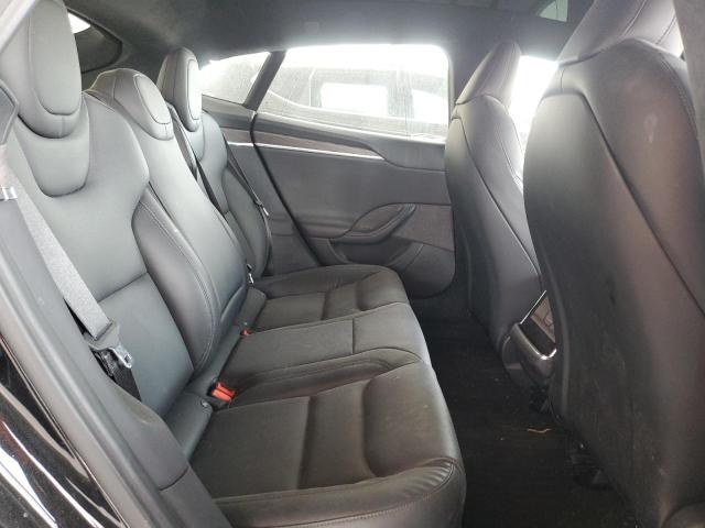 5YJSA1E52NF487615 - 2022 TESLA MODEL S შავი ფოტო 10