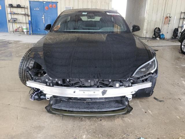 5YJSA1E52NF487615 - 2022 TESLA MODEL S BLACK photo 5