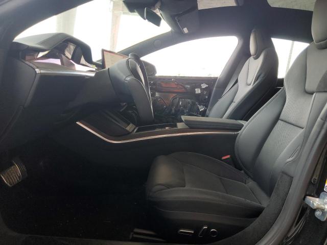 5YJSA1E52NF487615 - 2022 TESLA MODEL S შავი ფოტო 7