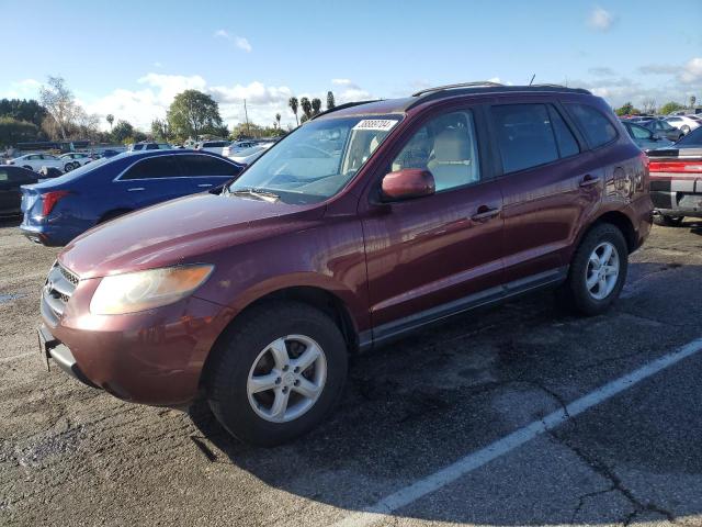 5NMSG73D58H188862 - 2008 HYUNDAI SANTA FE GLS BURGUNDY photo 1