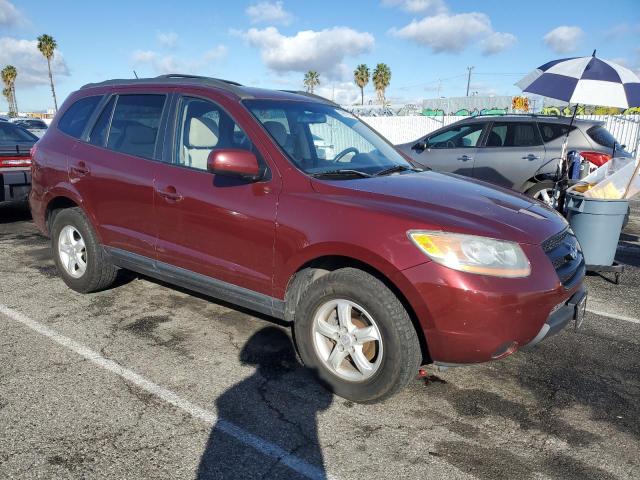 5NMSG73D58H188862 - 2008 HYUNDAI SANTA FE GLS BURGUNDY photo 4