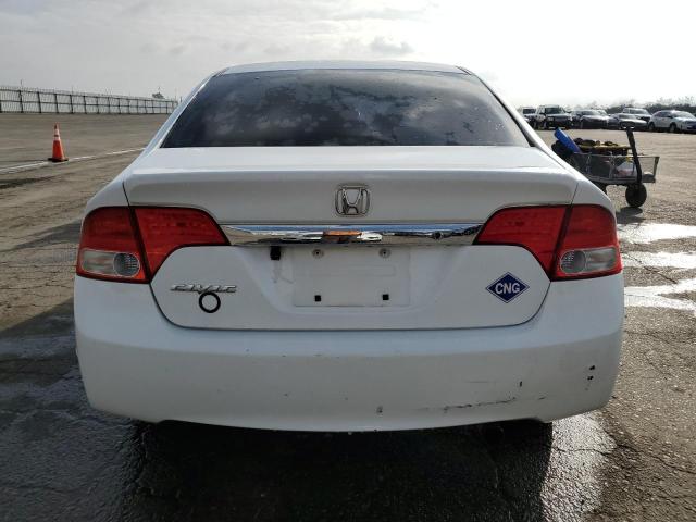 19XFA4F57AE000796 - 2010 HONDA CIVIC GX WHITE photo 6