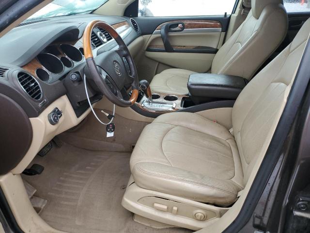 5GAKRCED6CJ187465 - 2012 BUICK ENCLAVE TAN photo 7