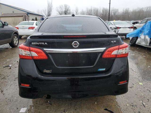 3N1AB7AP8DL753225 - 2013 NISSAN SENTRA S BLACK photo 6