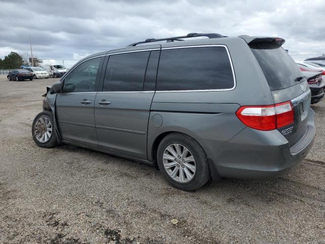 5FNRL38857B064413 - 2007 HONDA ODYSSEY TOURING GRAY photo 2