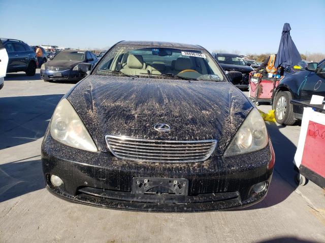 JTHBA30G155058678 - 2005 LEXUS ES 330 BLACK photo 5