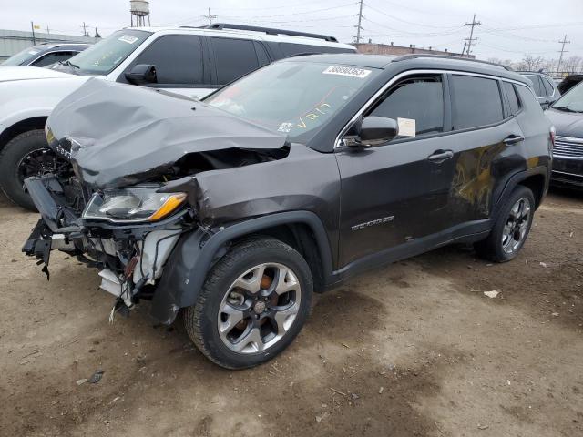 3C4NJDCB0JT485090 - 2018 JEEP COMPASS LIMITED GRAY photo 1