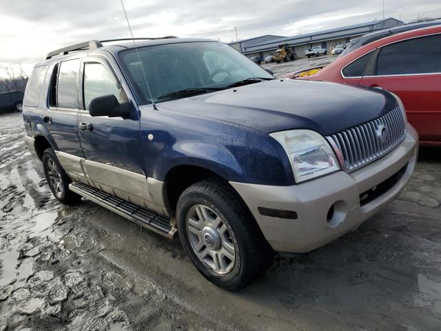 4M2DU86K35ZJ15296 - 2005 MERCURY MOUNTAINEE BLUE photo 4