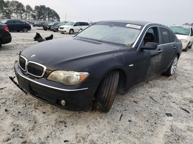 WBAHN83557DT71469 - 2007 BMW 750 BLACK photo 2