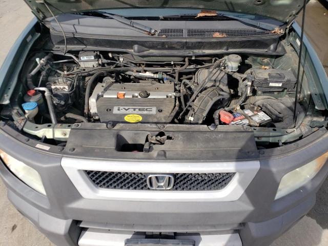 5J6YH28605L031930 - 2005 HONDA ELEMENT EX GREEN photo 11