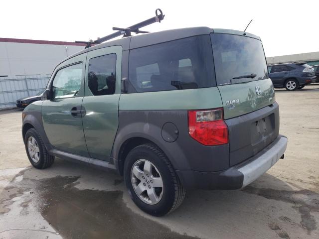 5J6YH28605L031930 - 2005 HONDA ELEMENT EX GREEN photo 2