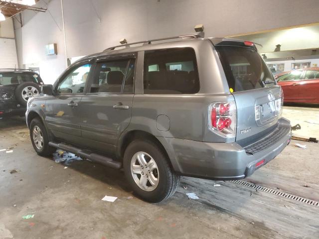 5FNYF18248B001114 - 2008 HONDA PILOT VP GRAY photo 2