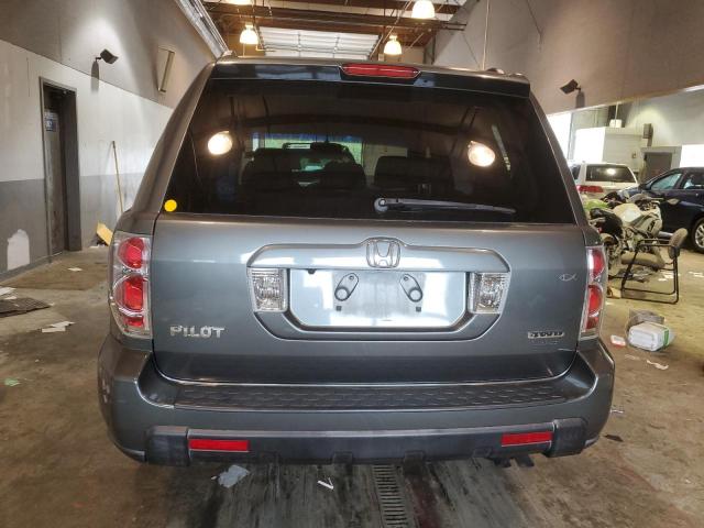 5FNYF18248B001114 - 2008 HONDA PILOT VP GRAY photo 6