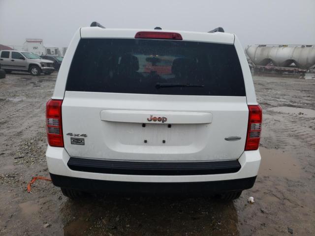 1C4NJRFB2ED509037 - 2014 JEEP PATRIOT LATITUDE WHITE photo 6