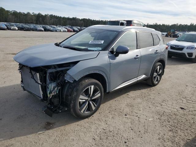 JN8AT3CA8MW026306 - 2021 NISSAN ROGUE SL GRAY photo 1