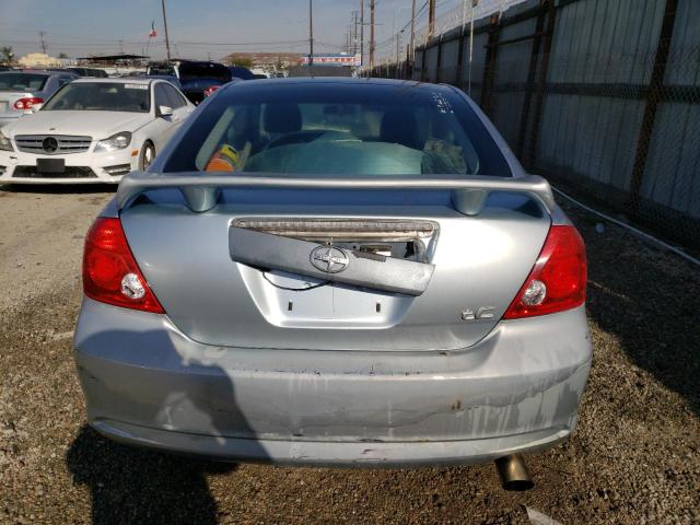 JTKDE177660088114 - 2006 TOYOTA SCION TC BLUE photo 6