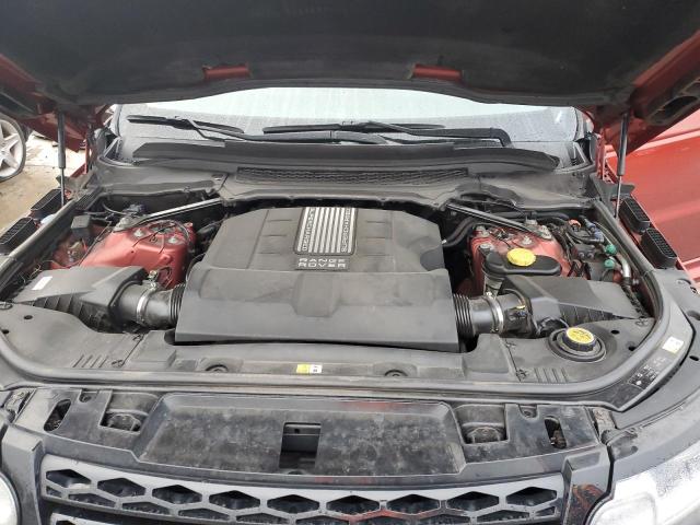 SALWV2EF1EA329059 - 2014 LAND ROVER RANGE ROVE AUTOBIOGRAPHY BURGUNDY photo 12