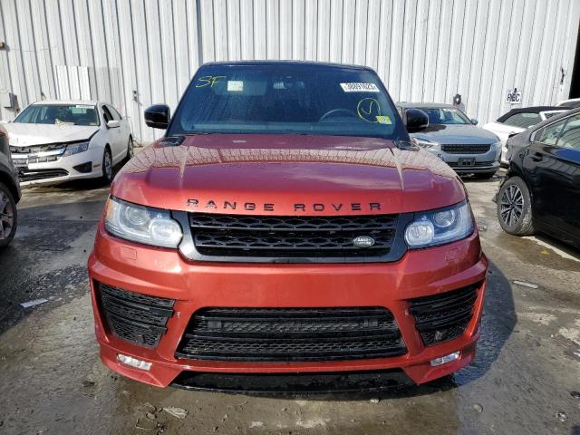 SALWV2EF1EA329059 - 2014 LAND ROVER RANGE ROVE AUTOBIOGRAPHY BURGUNDY photo 5