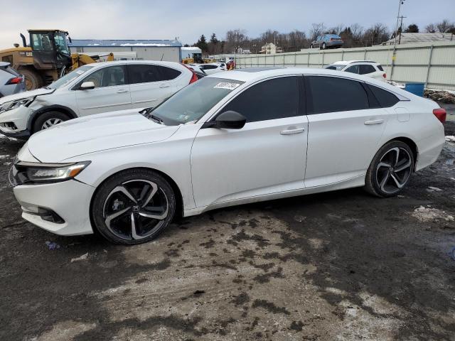 1HGCV2F37NA025315 - 2022 HONDA ACCORD SPORT WHITE photo 1