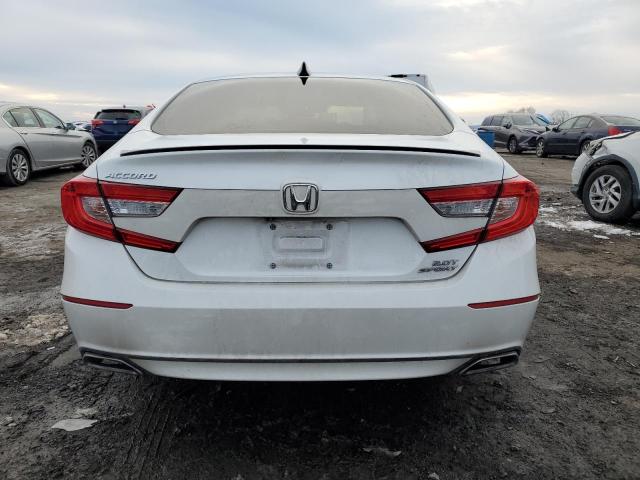 1HGCV2F37NA025315 - 2022 HONDA ACCORD SPORT WHITE photo 6