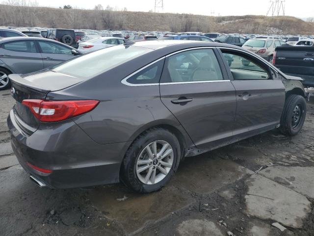 5NPE24AF3FH203728 - 2015 HYUNDAI SONATA SE GRAY photo 3