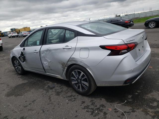 3N1CN8EV7ML844212 - 2021 NISSAN VERSA SV SILVER photo 2