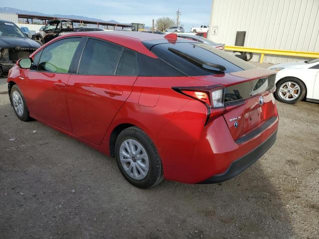 JTDKARFU6L3109389 - 2020 TOYOTA PRIUS L RED photo 2