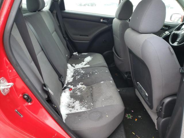 2T1KR30E38C709969 - 2008 TOYOTA COROLLA MA XR RED photo 10