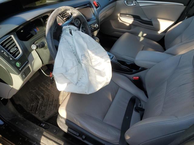 19XFB2F98FE061151 - 2015 HONDA CIVIC EXL შავი ფოტო 7