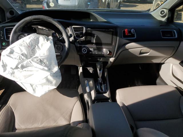 19XFB2F98FE061151 - 2015 HONDA CIVIC EXL შავი ფოტო 8