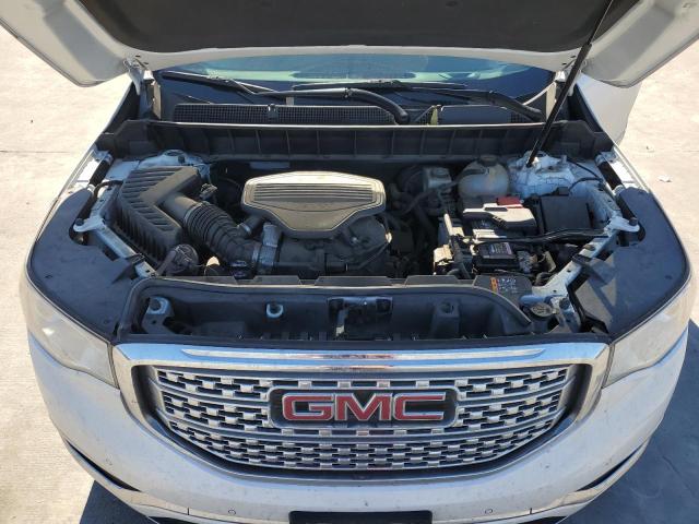 1GKKNPLS9JZ106495 - 2018 GMC ACADIA DENALI WHITE photo 12