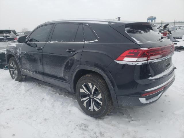 1V2LE2CA7RC215402 - 2024 VOLKSWAGEN ATLAS CROS SE Noir photo 2