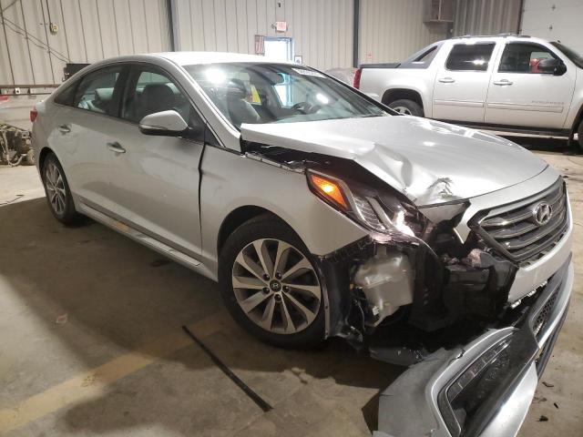 5NPE34AF0GH291121 - 2016 HYUNDAI SONATA SPORT 银色 照片 4