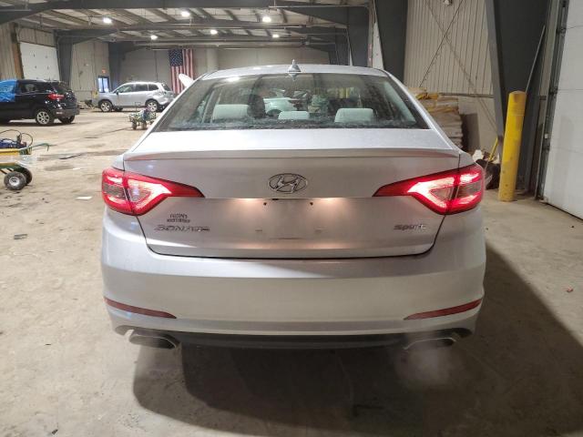 5NPE34AF0GH291121 - 2016 HYUNDAI SONATA SPORT SILVER photo 6