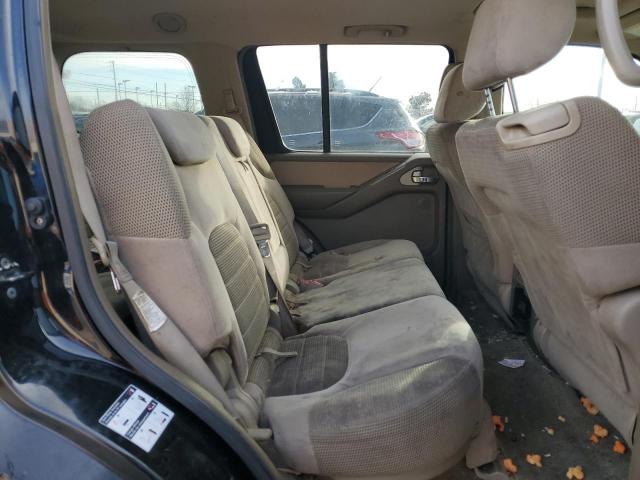 5N1AR18W46C606848 - 2006 NISSAN PATHFINDER LE 黑色 照片 10