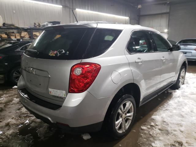 2GNALAEK7E1126757 - 2014 CHEVROLET EQUINOX LS SILVER photo 3