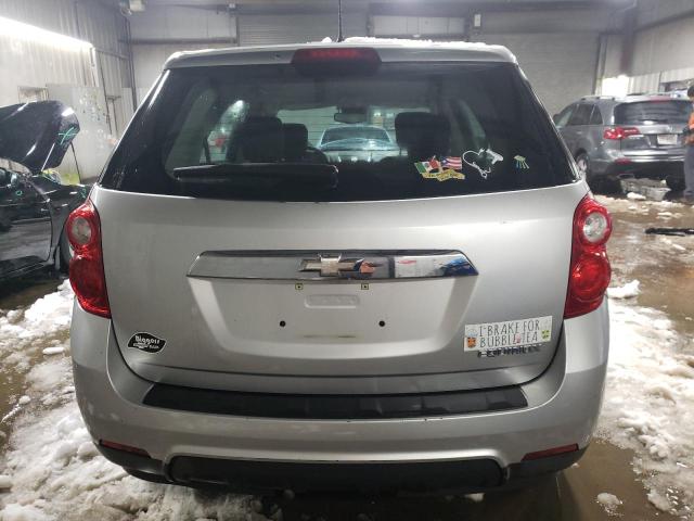 2GNALAEK7E1126757 - 2014 CHEVROLET EQUINOX LS SILVER photo 6