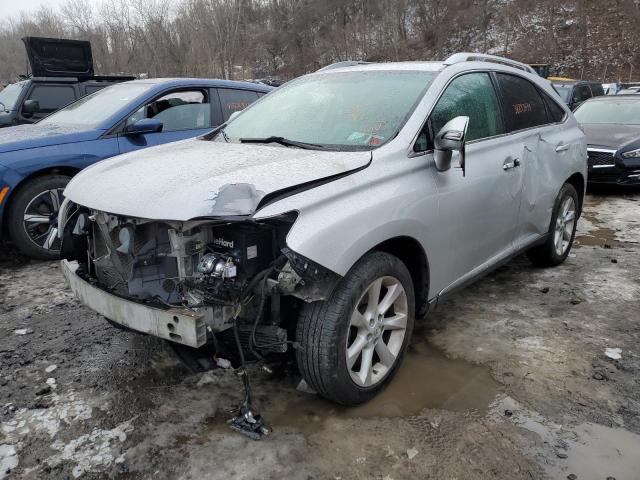 2T2BK1BA7CC152037 - 2012 LEXUS RX 350 SILVER photo 1