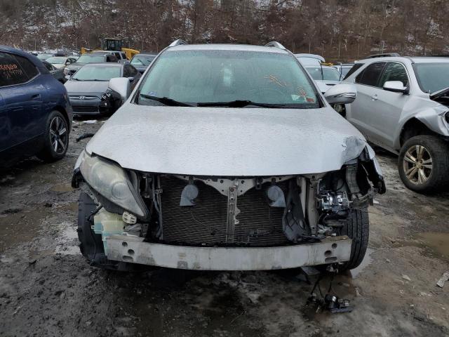 2T2BK1BA7CC152037 - 2012 LEXUS RX 350 SILVER photo 5