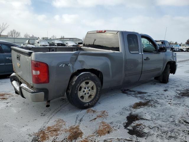 2GCEK290791108549 - 2009 CHEVROLET SILVERADO K1500 LT GRAY photo 3