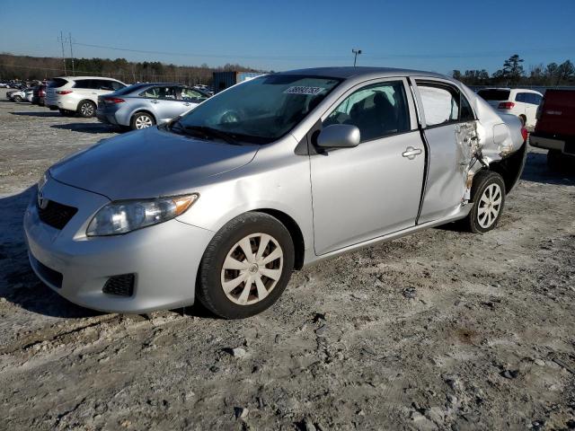 1NXBU40E99Z092145 - 2009 TOYOTA COROLLA BASE SILVER photo 1