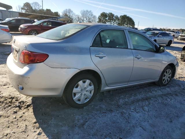 1NXBU40E99Z092145 - 2009 TOYOTA COROLLA BASE SILVER photo 3