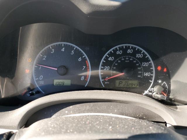 1NXBU40E99Z092145 - 2009 TOYOTA COROLLA BASE SILVER photo 9