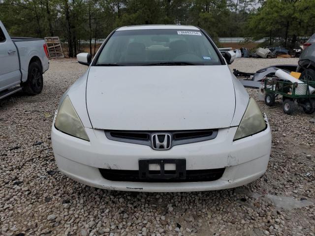 1HGCM665X5A016734 - 2005 HONDA ACCORD EX WHITE photo 5