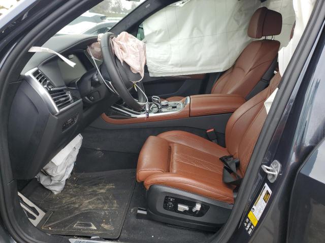 5UXCX6C06N9K04858 - 2022 BMW X7 M50I GRAY photo 7