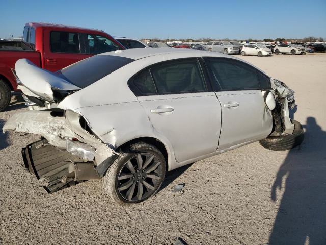 19XFB2F97FE034295 - 2015 HONDA CIVIC EXL Սպիտակ լուսանկար 3